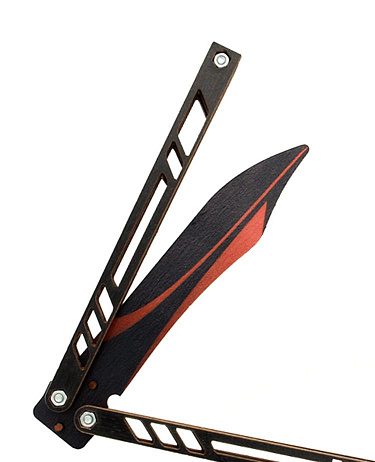 Как сделать нож-бабочку из дерева։ пошаговое руководство