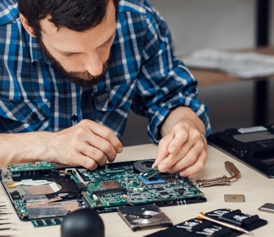 Поверхностный монтаж плат